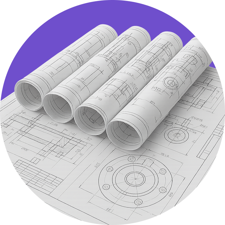 Architectural blueprints