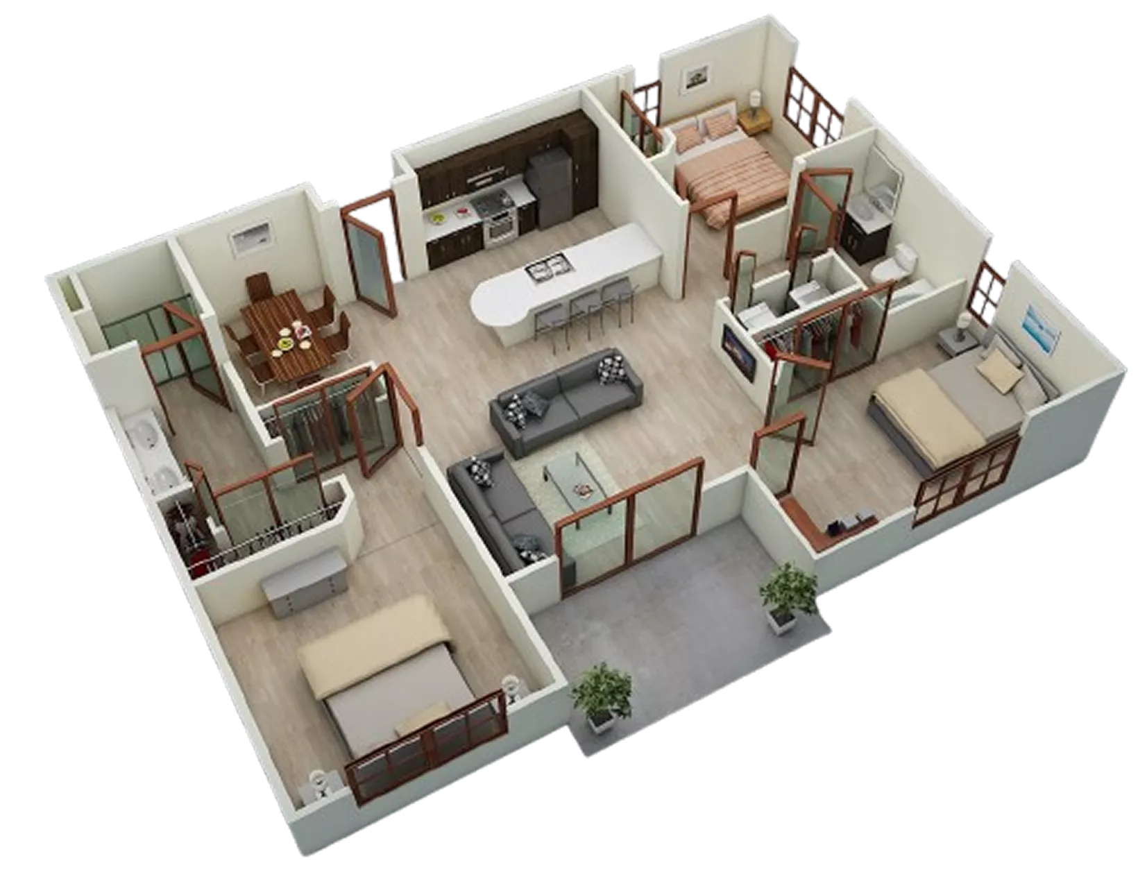 3D Floor Plan