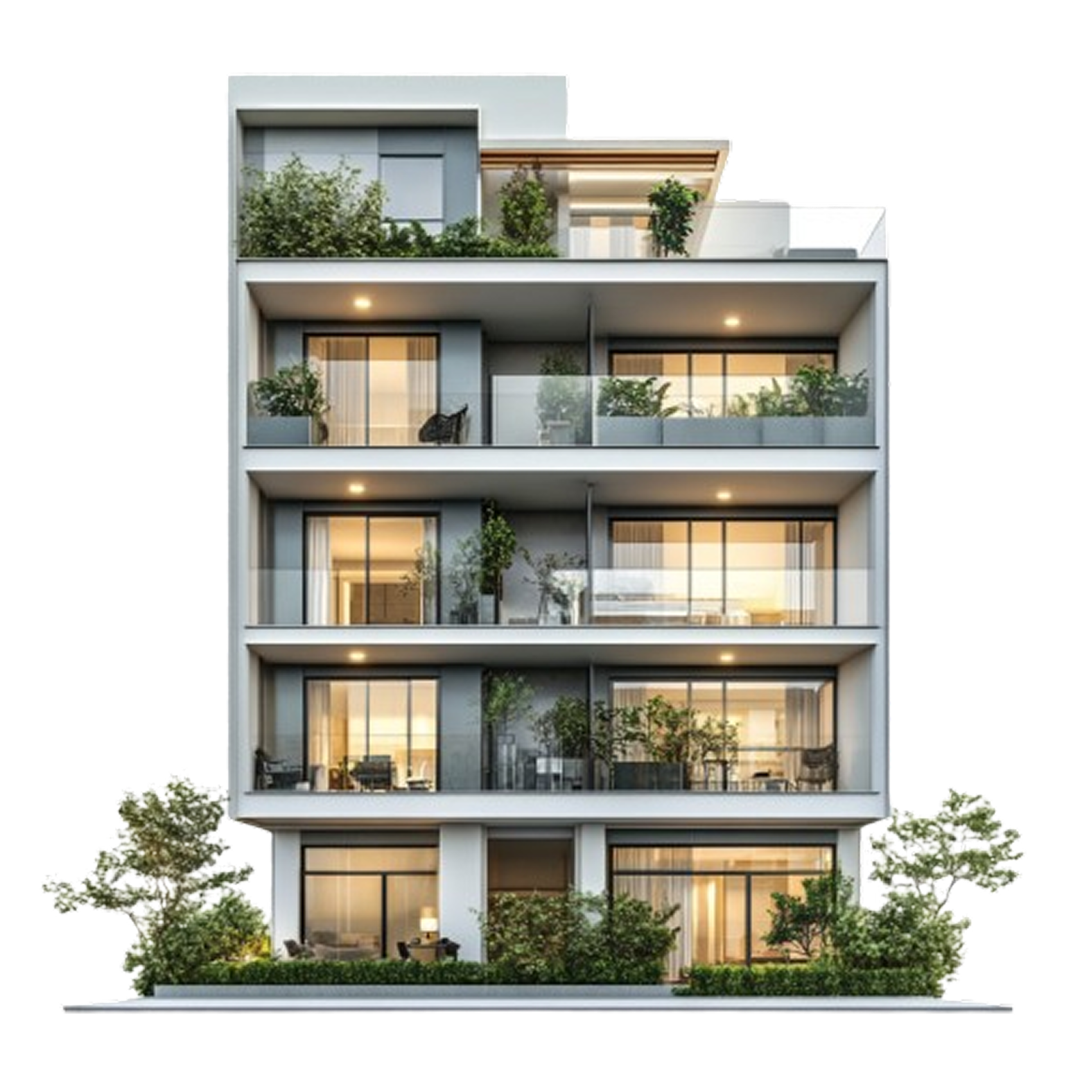 Modern architectural building design